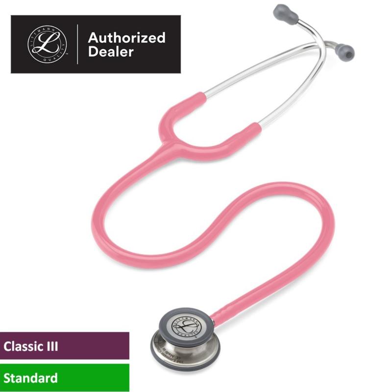 Ống nghe 3M Littmann Classic III, màu hồng ngọc trai, 27 inch, 5633