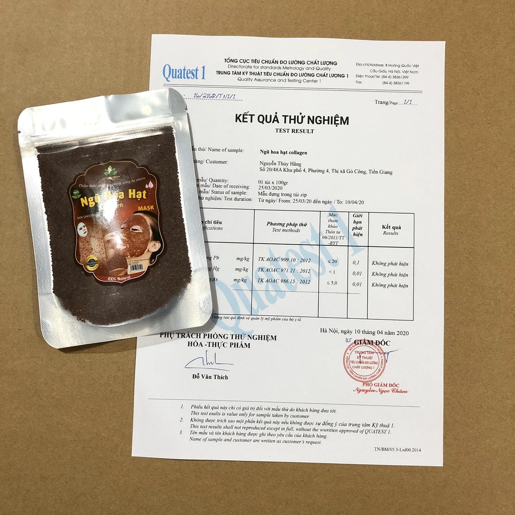 Hạt Ngũ Hoa( Hạt Đình Lịch) 100gr