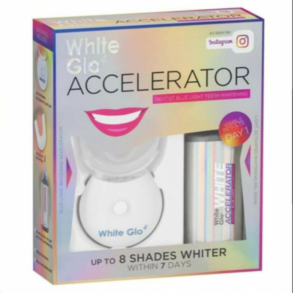 Bộ làm trắng răng White Glo của Úc đủ bill Woolworth