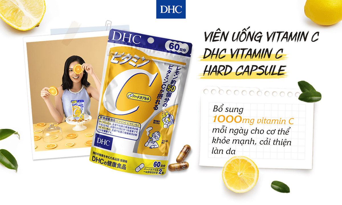 [HSD 12/2024] Thực phẩm bổ sung Vitamin C D.H.C Nhật Bản