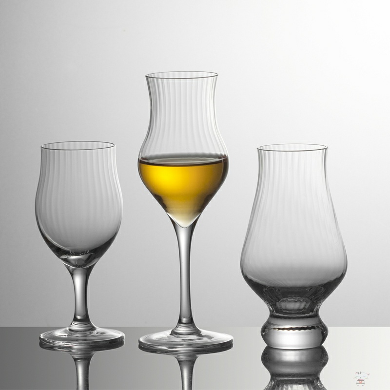 [Ly Tasting] Ly Tasting Sọc Cao Cấp - Ly Whisky Tasting Thủy Tinh