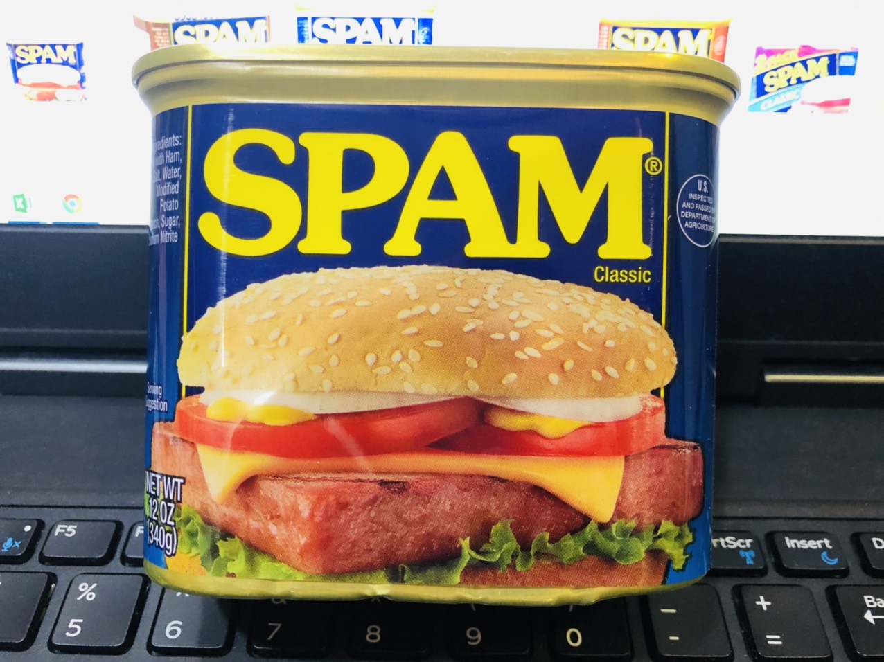 Thịt nguội spam mỹ - 340gram