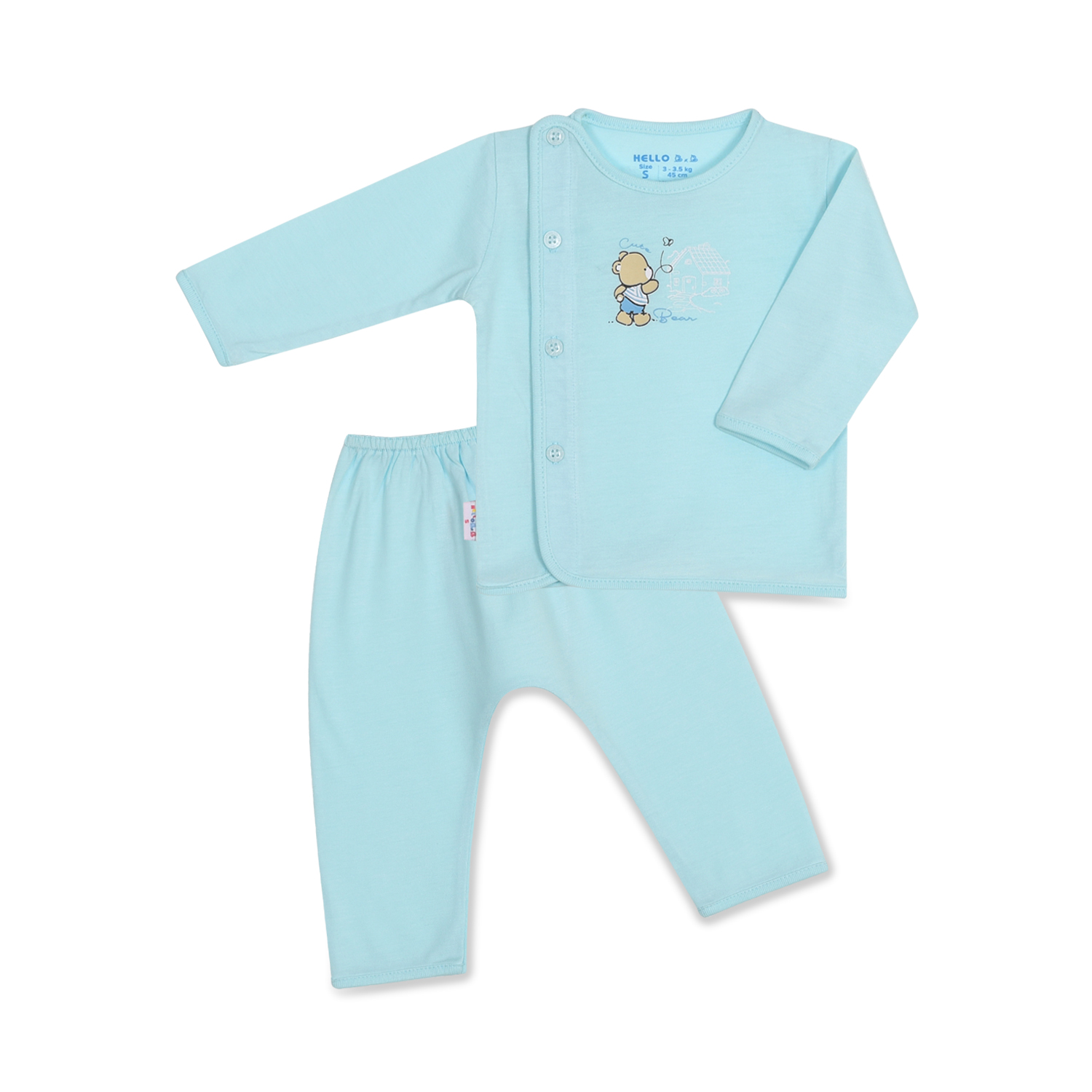 BỘ SƠ SINH BÁC SĨ VIỀN TAY DÀI 1326- HELLO BB