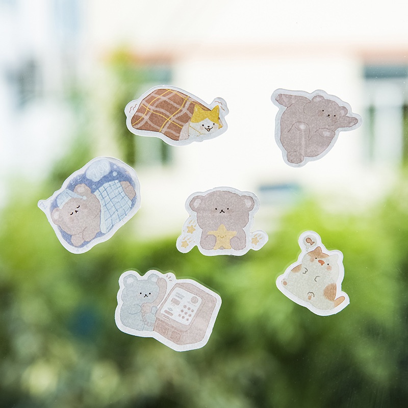 Bộ 45 miếng dán trang trí thiết kế dễ thương