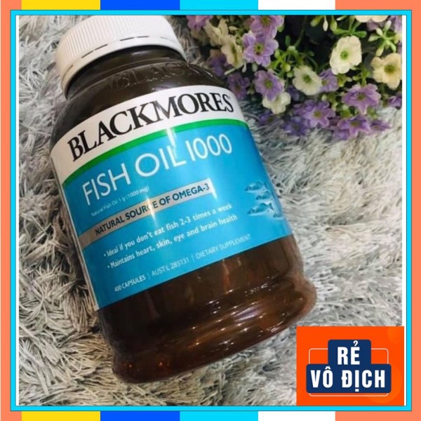 Bảng giá Dầu cá Blackmores Odourless fish oil Mini Caps - Dầu cá không mùi blackmores 400v Úc Phong Vũ