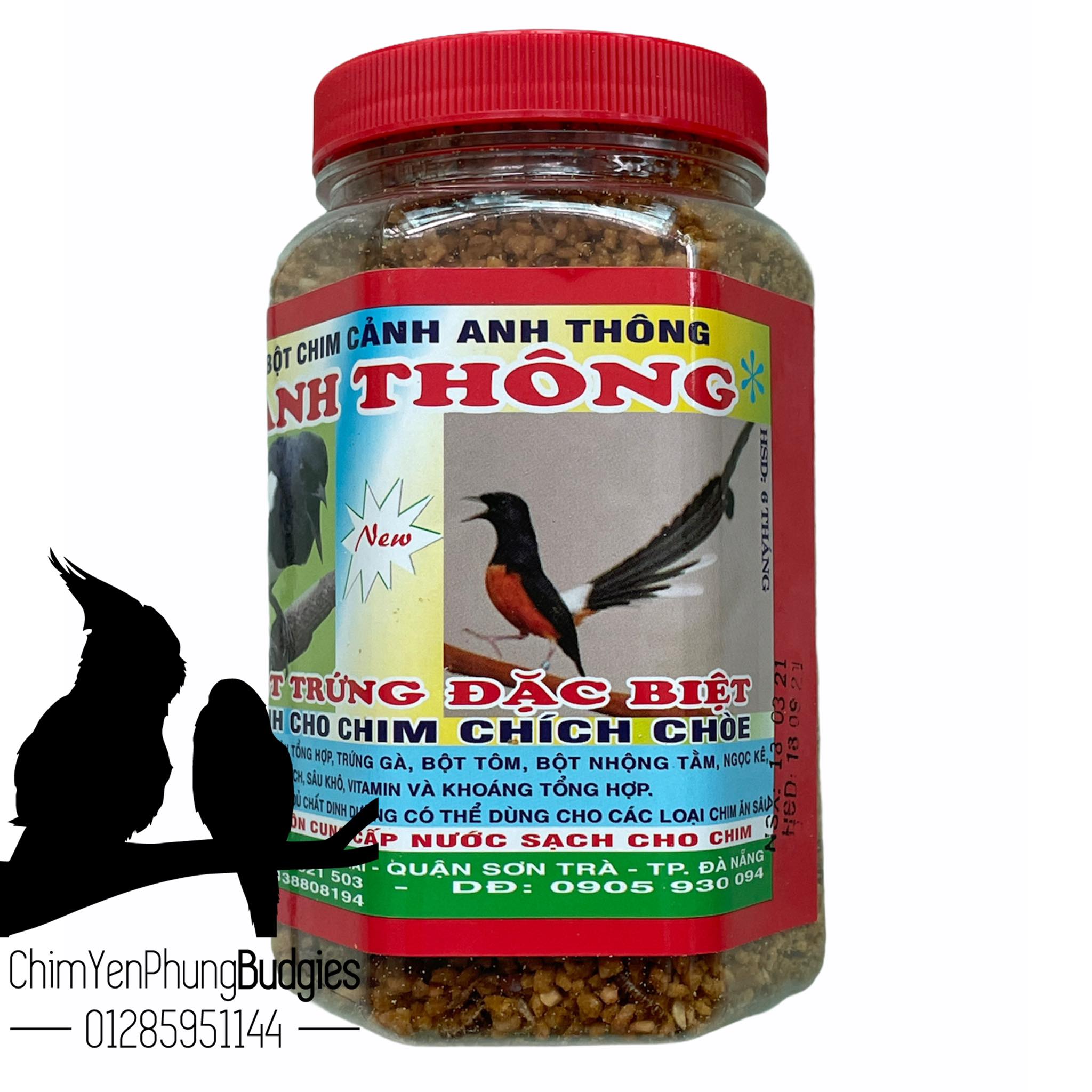 Thức ăn chim chích chòe anh thông 300g - cám chim chích chòe