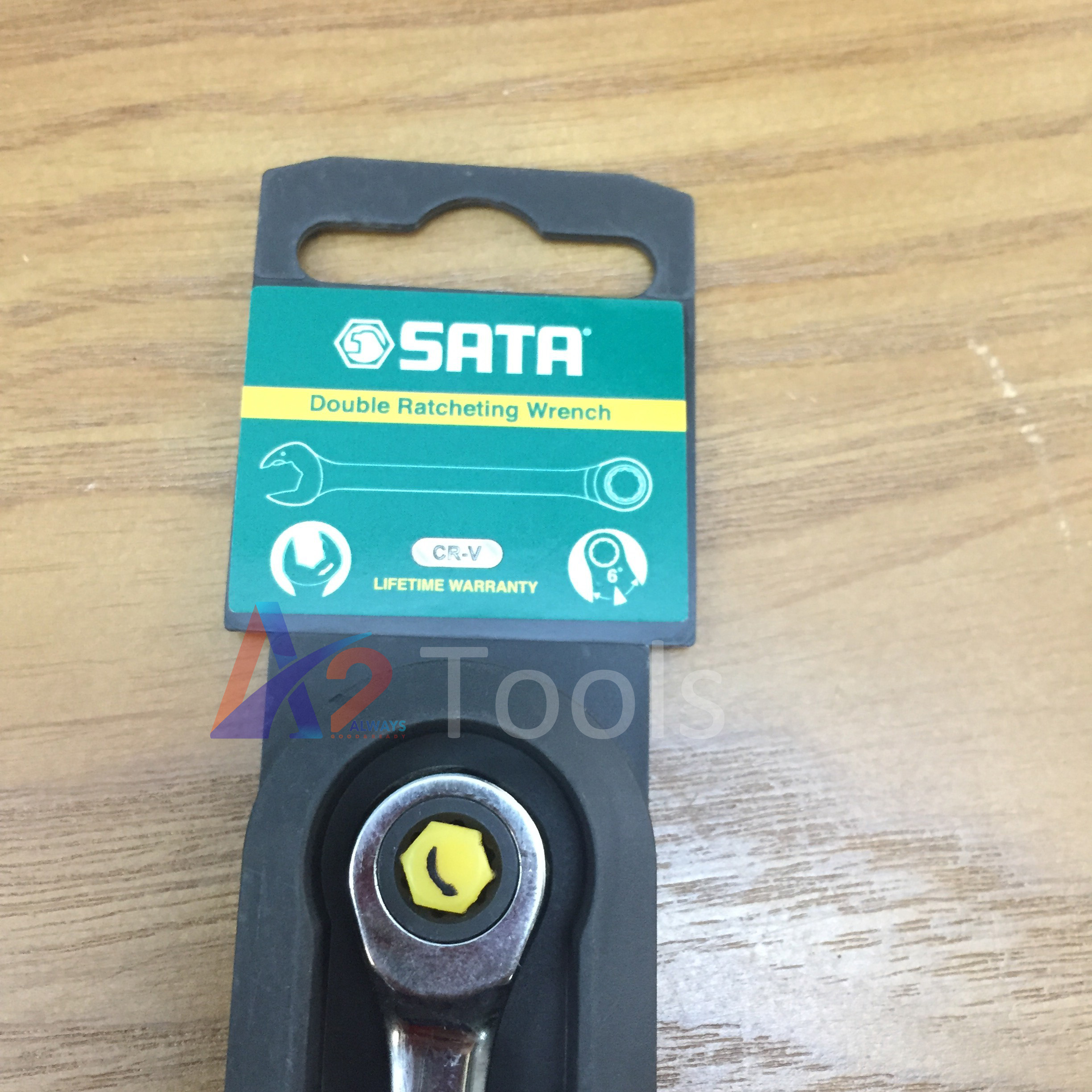 Cờ lê tự động 2 đầu vòng miệng sata 7mm 43603