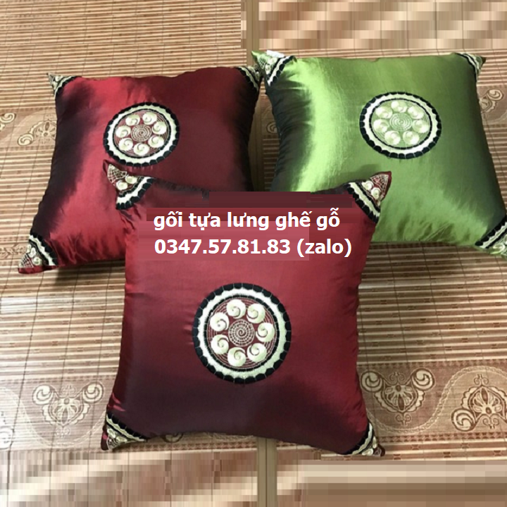 [HCM]gối tựa lưng - gối tựa lưng ghế