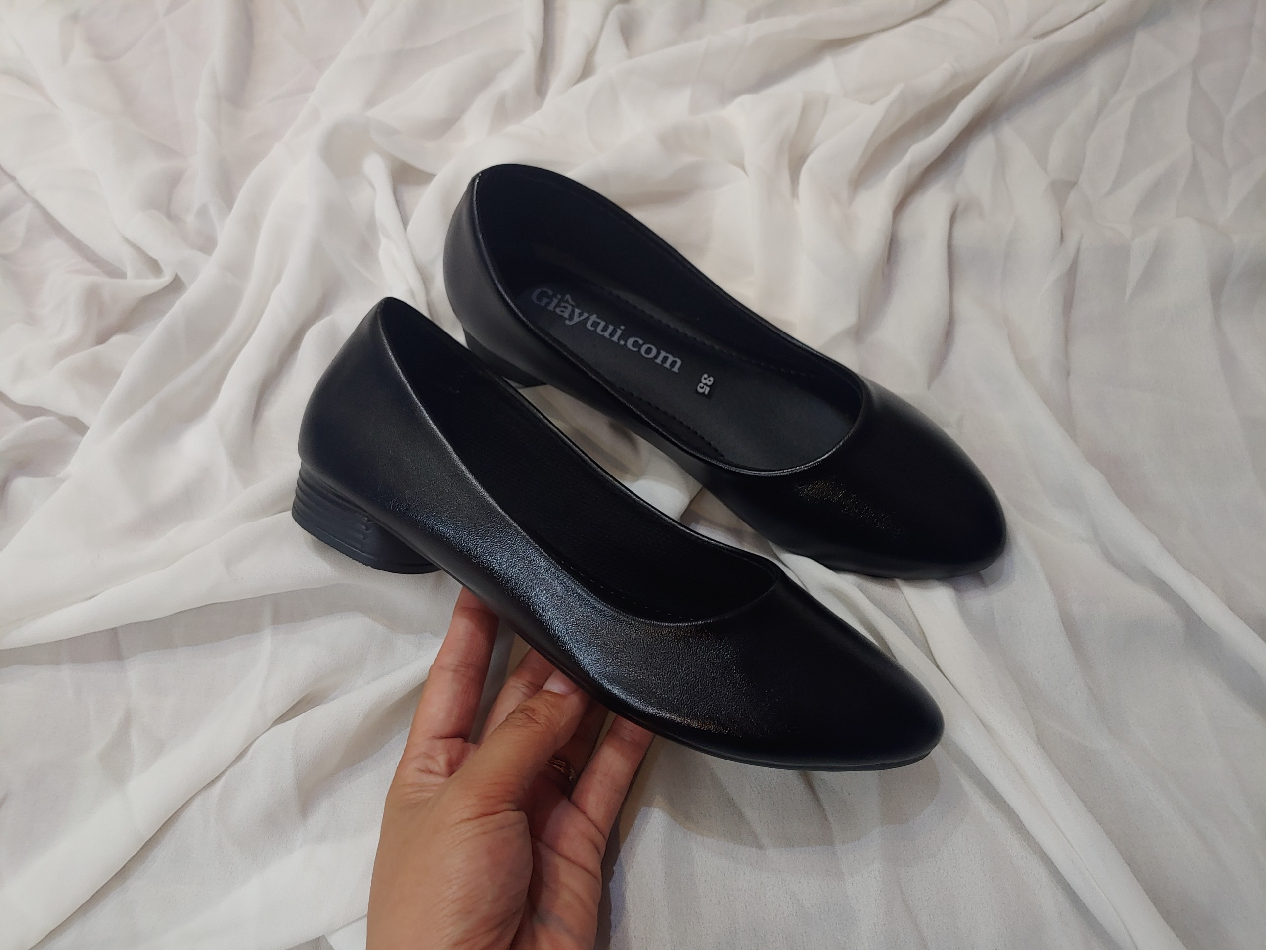GIÀY BÚP BÊ CHẤT DA LÌ SIZE TỪ 35 ĐẾN 42
