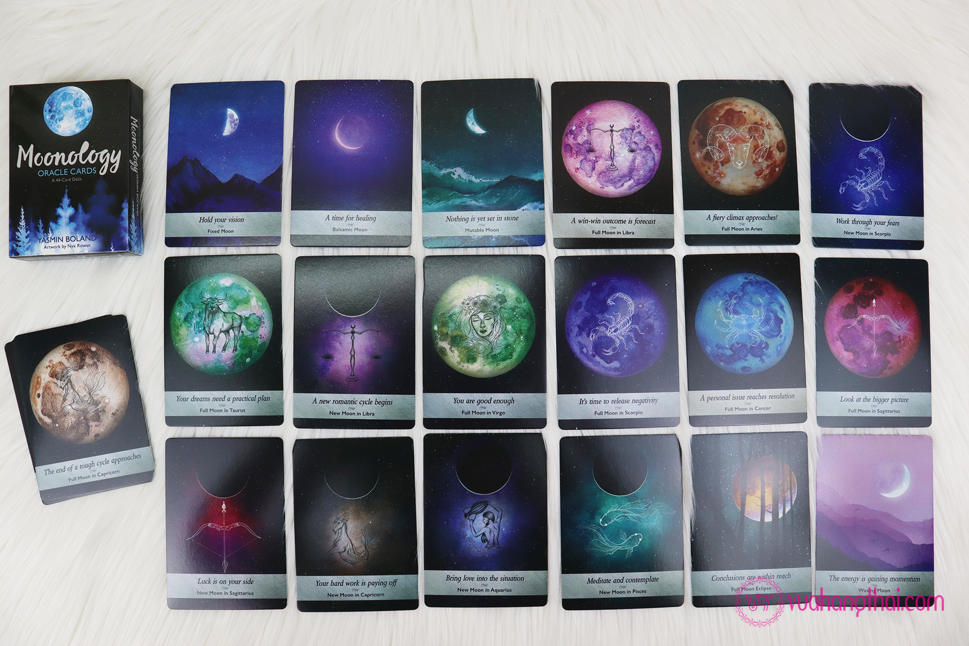 [HCM]Bộ bài bói Tarot Moonology Oracle cao cấp