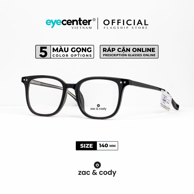 Giá bán Gọng kính cận nam nữ chính hãng ZAC & CODY B28 lõi thép chống gãy cao cấp nhập khẩu by Eye Center Vietnam
