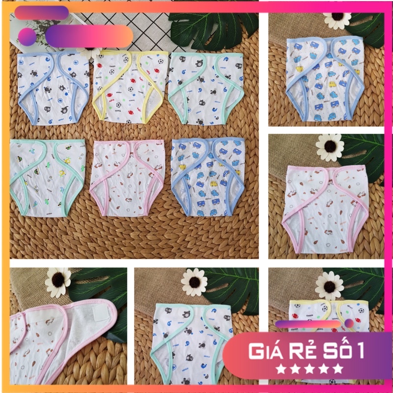 [HCM]Tã vải dán cotton cho bé sơ sinh