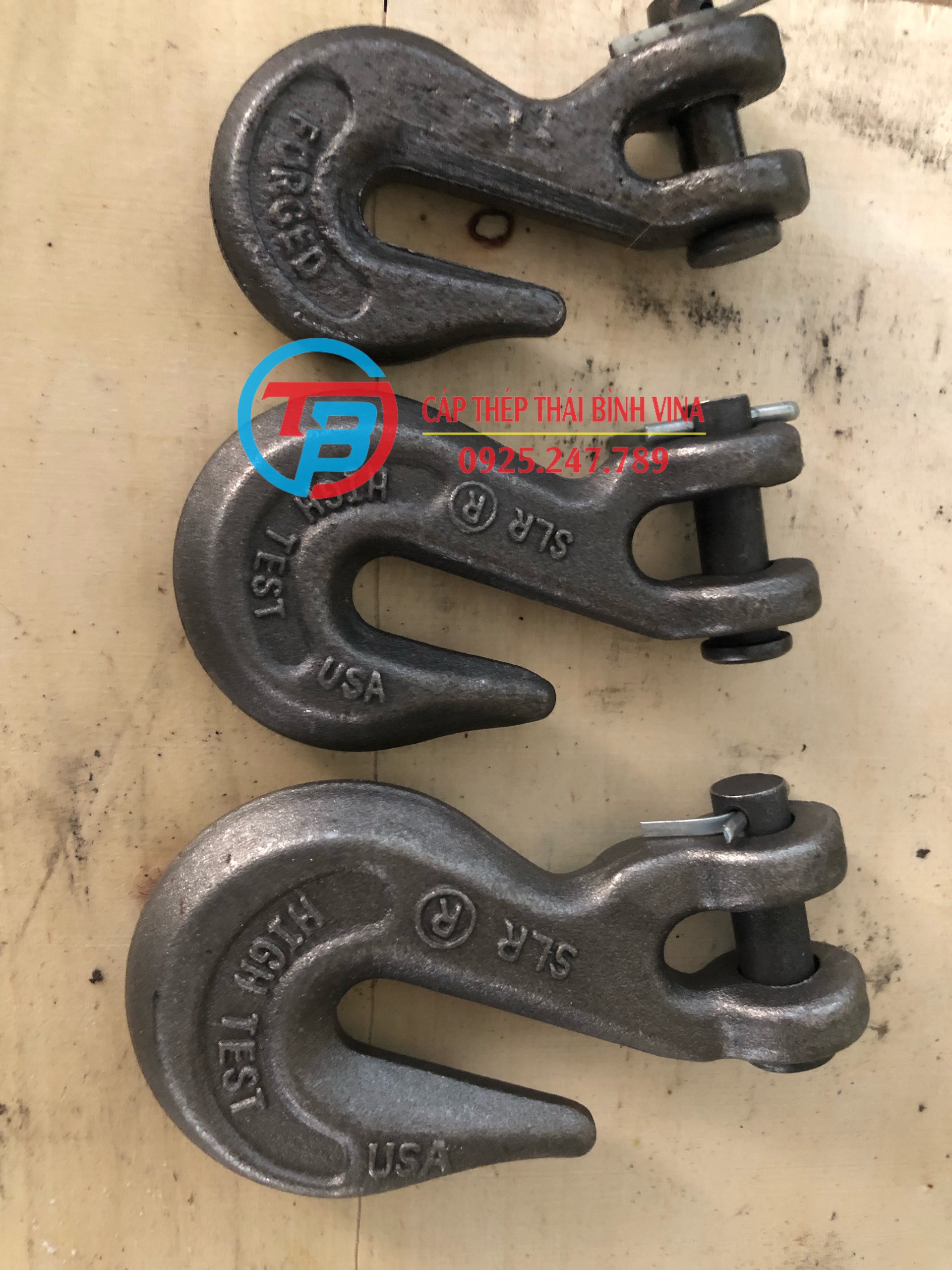 Móc Xích Cẩu phi 6 ,phi 8,phi 10, phi12 công ty cáp thép THÁI BÌNH VINA