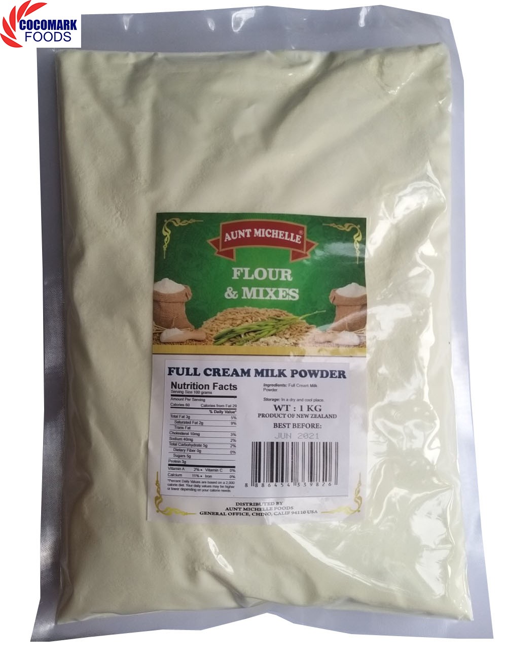 Bột Sữa Nguyên Kem Full Cream Milk Powder 1kg