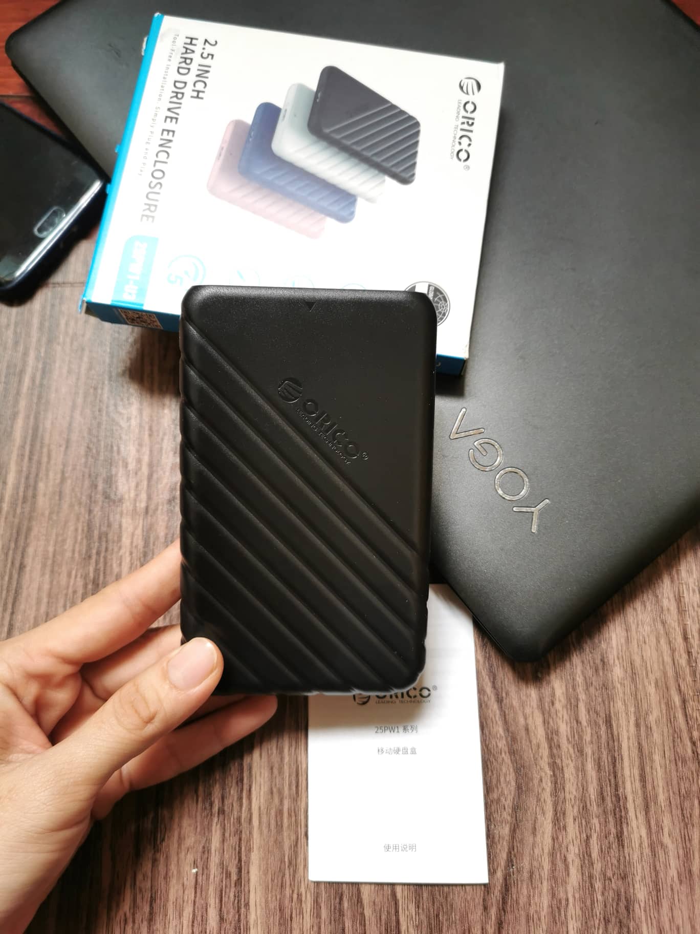 Box ổ cứng 2.5 inch SATA USB 3.0 Orico