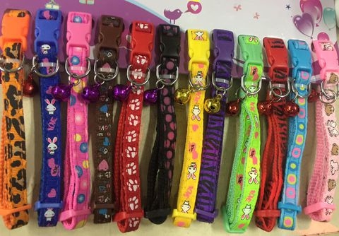 Vòng cổ 2 lớp cho chó mèo bản 1 cm