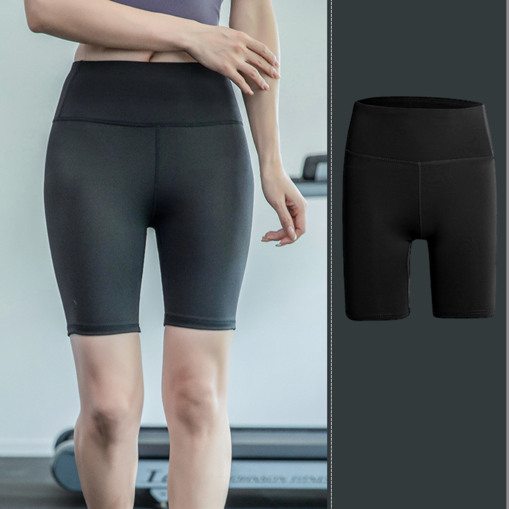 Quần Lửng Legging Tập Gym Nữ, Thun Lạnh Co Giãn Tốt
