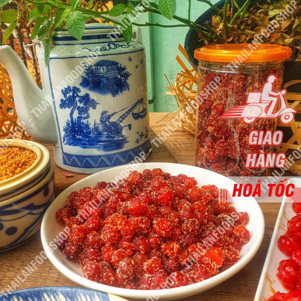 Chùm Ruột Sấy Chanh Muối - Lon 500gr