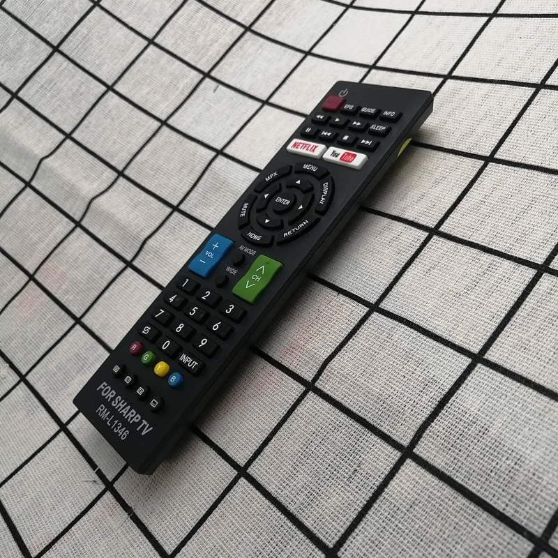 Điều Khiển Tivi SHARP Ngắn Model L1346 -Remote Tivi SHARP Đa Năng