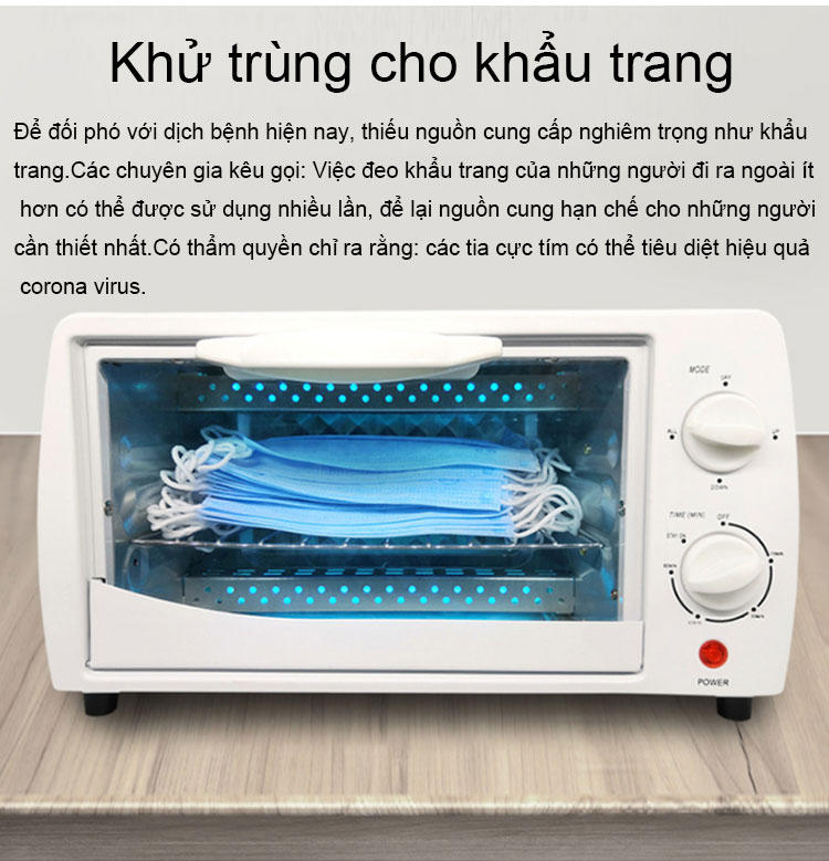 Smart1688 - Tủ tiệt trùng mini đa năng UV sterilizer