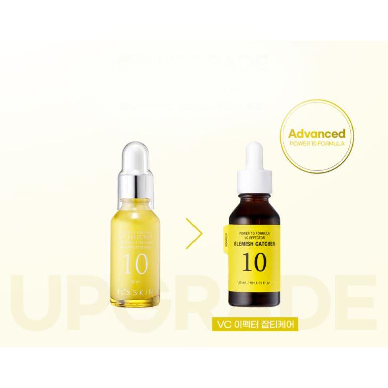 [6-11/12 VOUCHER GIẢM 8%]It's Skin Tinh chất Power 10 Formula VC Effector Blemish Catcher 30ml