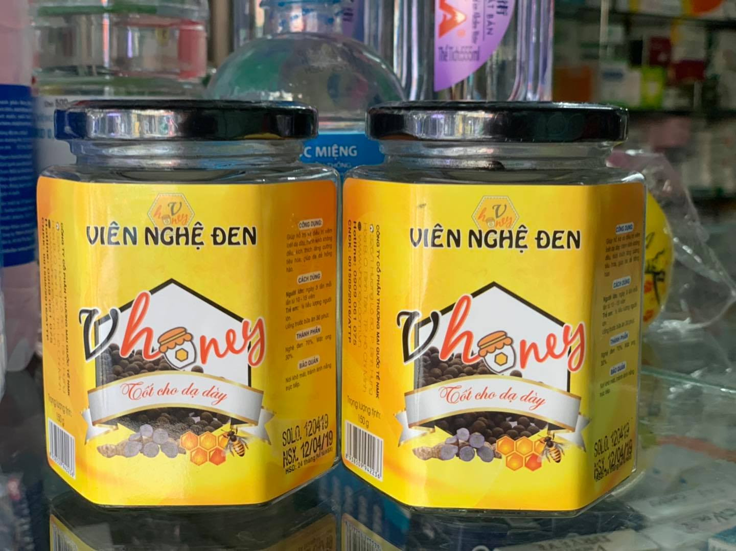 Viên nghệ đen VHoney
