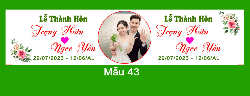 TEM DÁN CHAI NƯỚC SUỐI ĐÁM CƯỚI - bàn tiệc 2 họ