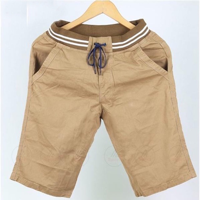Quần short nam lưng thun chất kaki đẹp t70