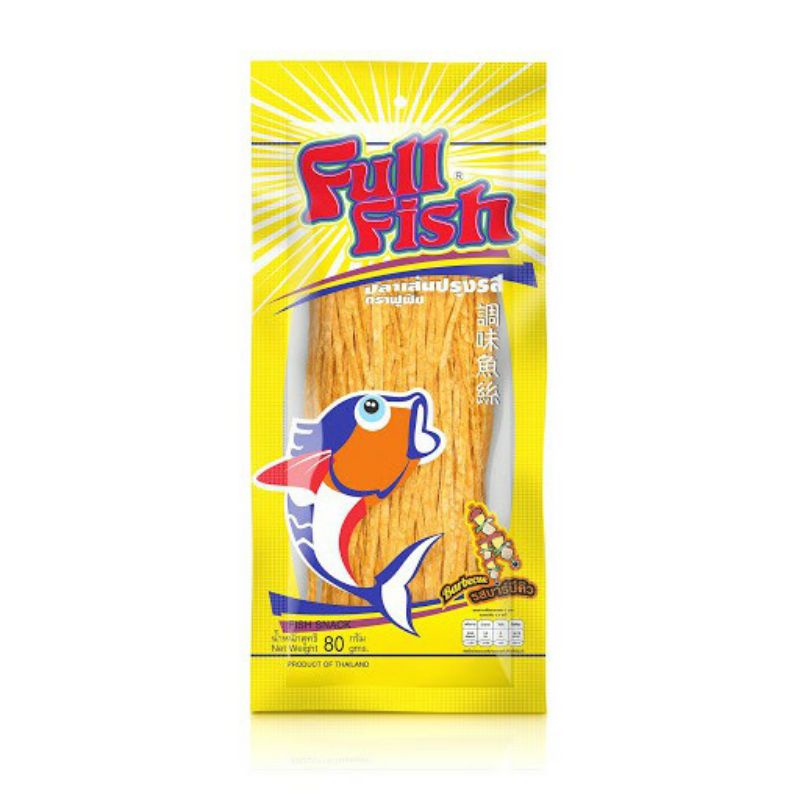 Cá khô sợi Full Fish 70g thái lan 4 vị( Mẫu mới)