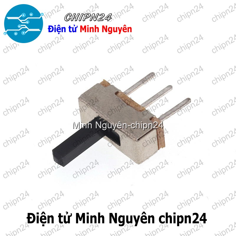 [5 cái] (K84) Công Tắc Gạt SS12D00 G6 1P2T (3 chân 2 vị trí Thẳng) - HH004130