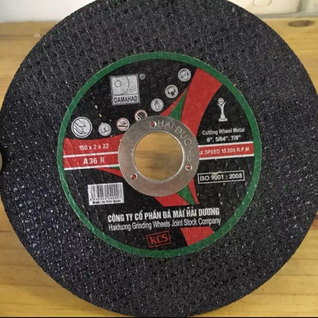 Đá Cắt Sắt Hải Dương Phi 150 (150X2X22Mm) 1 Hộp 50 Viên