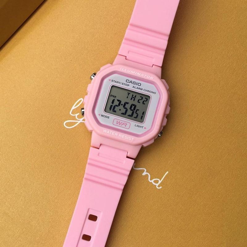 [HCM]Đồng hồ nữ dây nhựa Casio LA-20WH-4A1DF