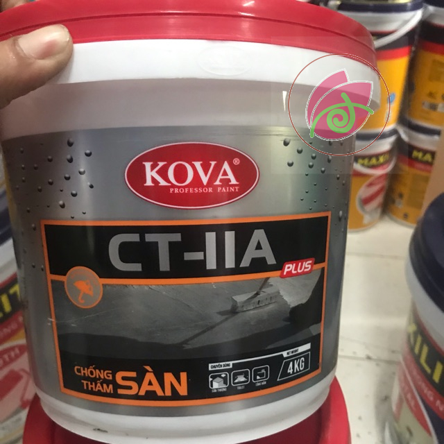 Chống thấm kova sàn 1kg , 4kg
