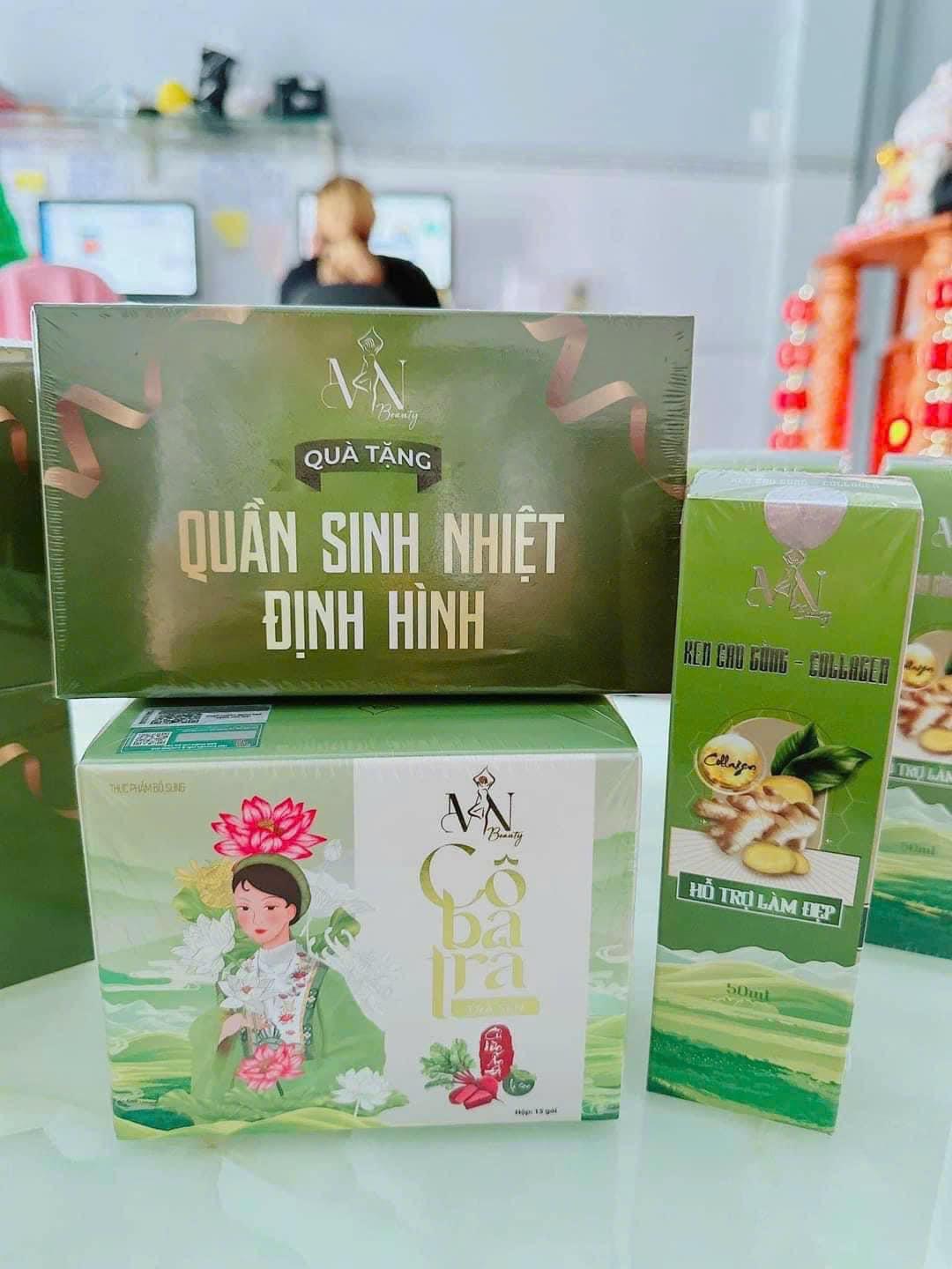 COMBO CÔ BA TRÀ TRÀ SEN ĐÔNG ANH CHÍNH HÃNG