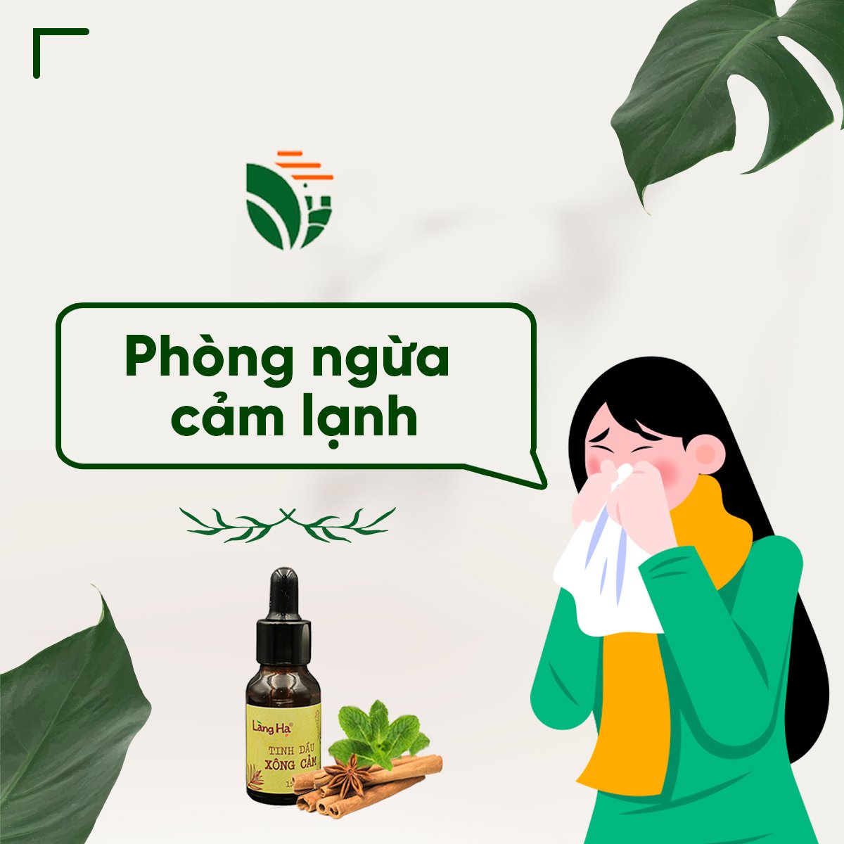 Tinh Dầu Xông Cảm Liên Minh Xanh