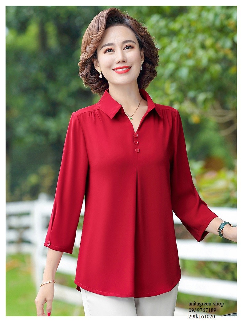 ÁO KIỂU TRUNG NIÊN CAO CẤP