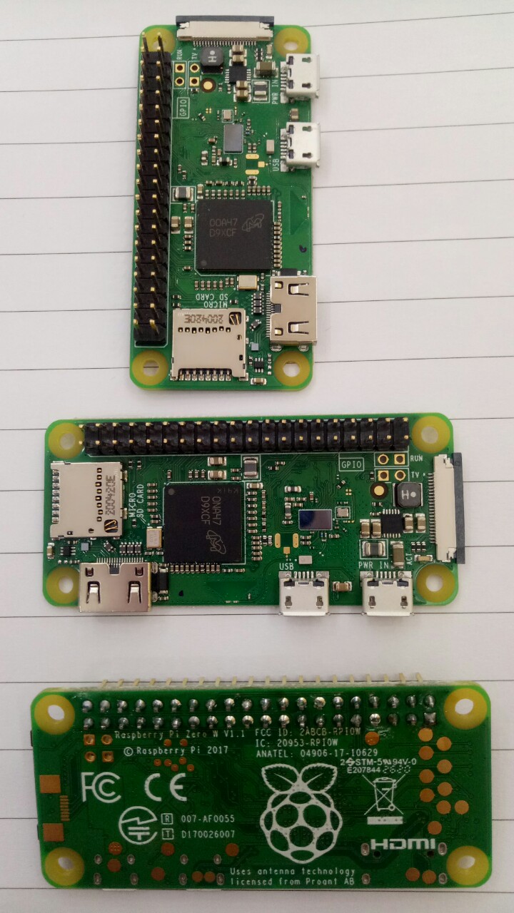 (Hàng Demo không kết nối được wifi) Bản mạch Pi Zero Wh 1Ghz Cpu 512Mb cũ (đã hàn sẵn chân)