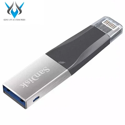 [HCM]USB 3.0 OTG SanDisk iXpand™ Mini Flash Drive 16GB / 32GB / 64GB / 128GB / 256GB (Bạc) - Phụ Kiện 1986