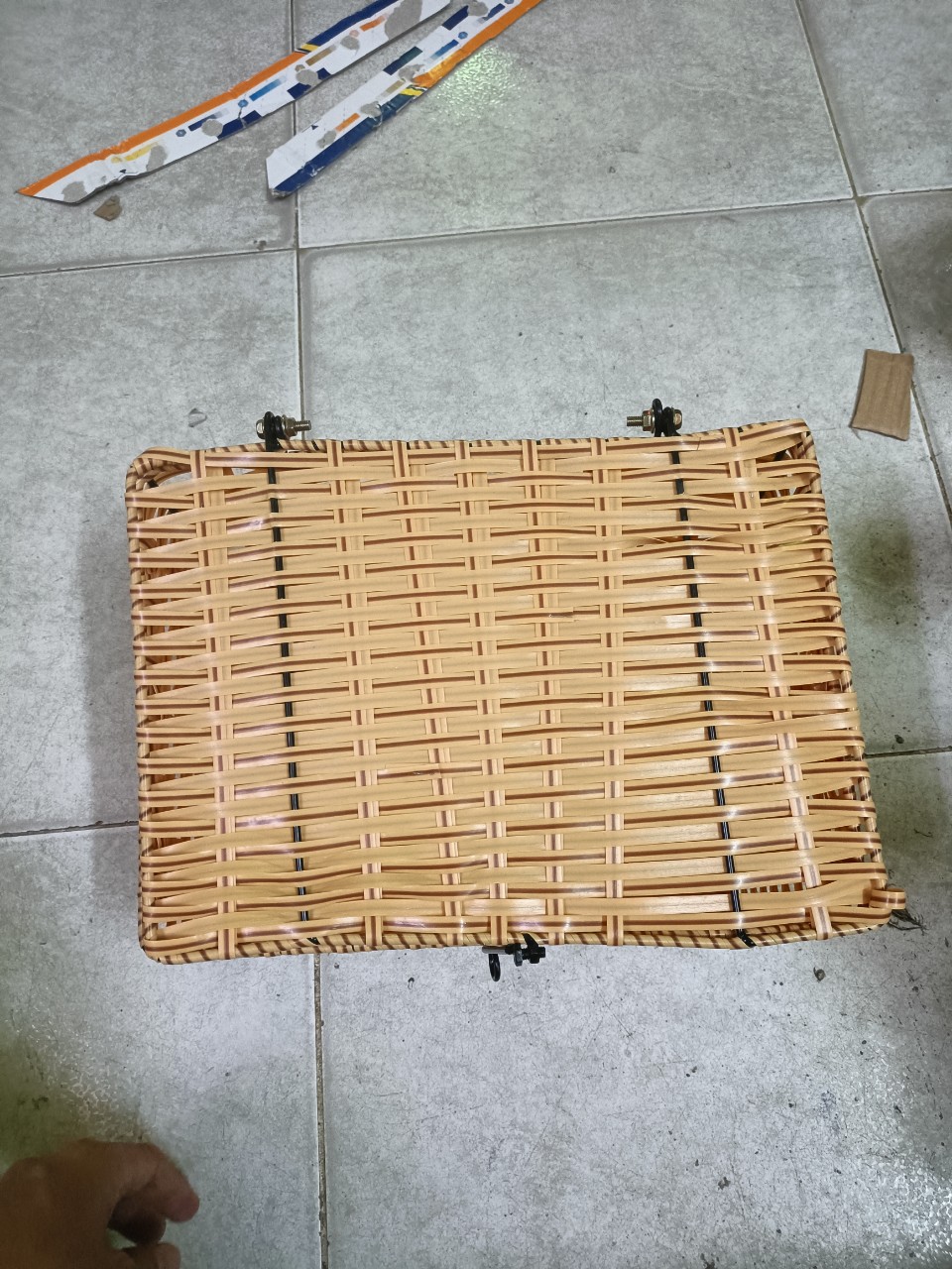 Rổ Mây gắn cho xe Cup