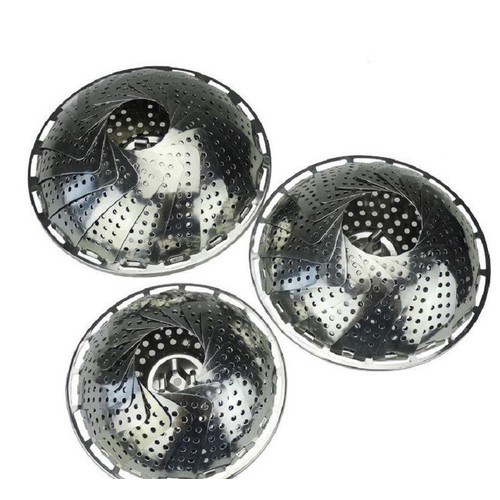 [HCM]VỈ HẤP CÁCH THỦY INOX GẤP GỌN TIỆN DỤNG - DỤNG CỤ HẤP