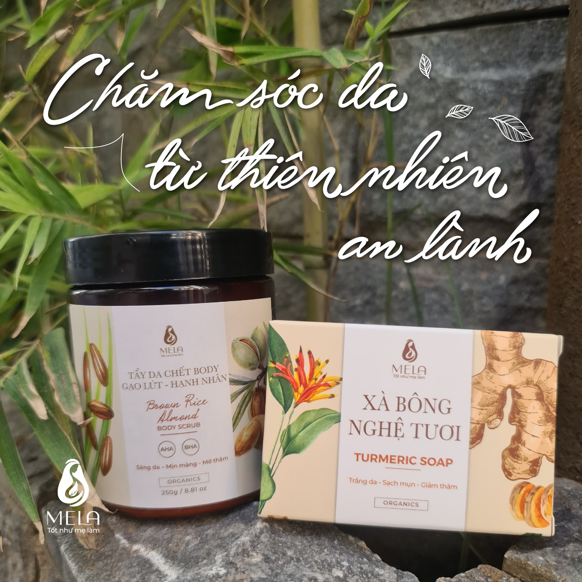 Tẩy da chết body Mela
