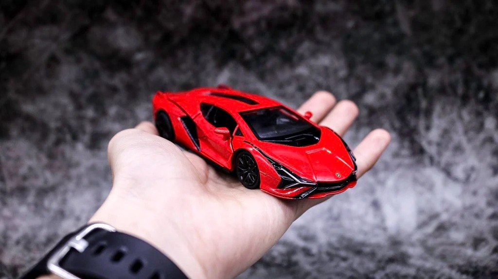 MÔ HÌNH XE LAMBORGHINI SIAN RED 1:36 SCALE MODEL 7662 