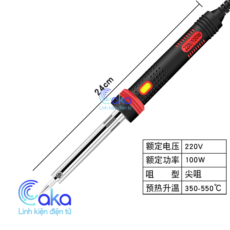 Mỏ hàn 80W 100W 150W loại tốt có đèn báo