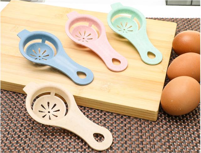 Dụng cụ tách lòng đỏ trứng bằng lúa mạch, muỗng tách trứng