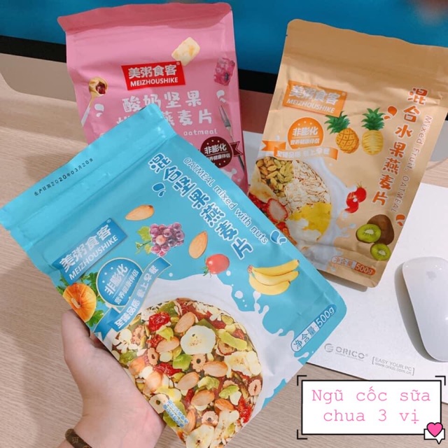 ngũ cốc hoa quả dinh dưỡng