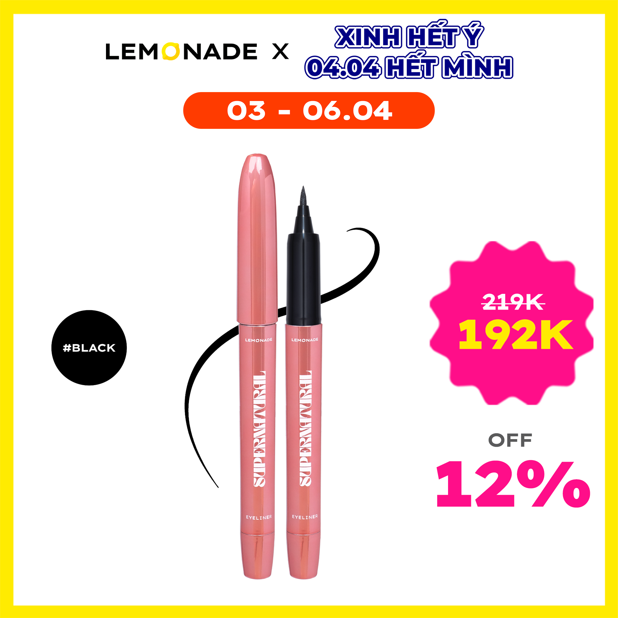 Bút kẻ mắt Lemonade SuperNatural Eyeliner 1g