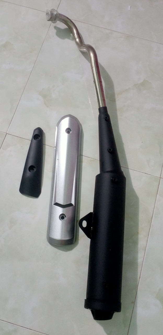 Pô spark lắp xe máy wave 110-RSX.