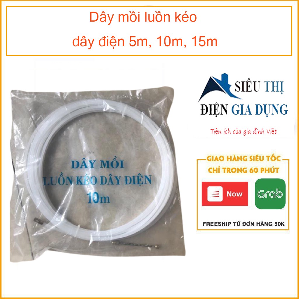 [HCM]Dây mồi luồn kéo dây điện 5m
