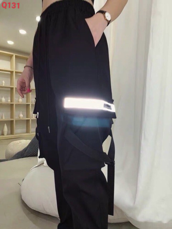 [ MẶC LÀ THÍCH ]  Quần Jogger Kaki nam nữ phản quang Q077