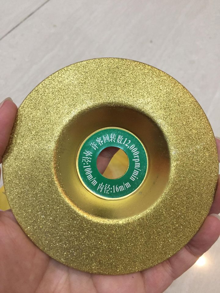 Lưỡi mài kính phi 100mm lỗ 20mm